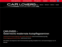 Tablet Screenshot of carlovers.at