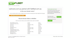 Desktop Screenshot of carlovers.com.au